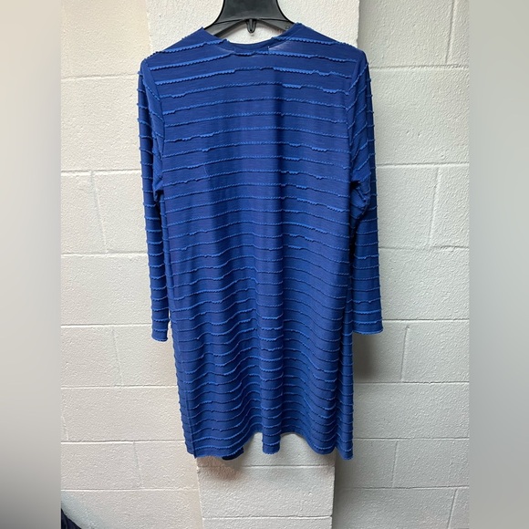 Astrologie Blue Striped Open Cardigan - Picture 6 of 6